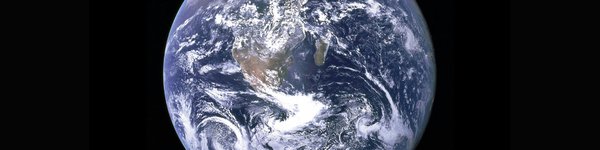 Image of earth taken from space by NASA